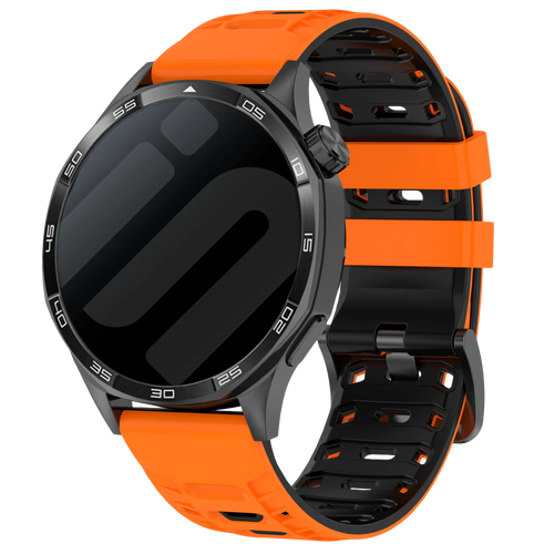 Suunto 9 Peak Mecha Sport Strap (Orange/Black)