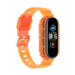 Xiaomi Mi Band 6 Clear TPU Strap (Transparent Orange)