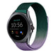 Fossil Gen 5e 44mm Milanese Strap (Purple/Green)