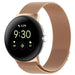 Google Pixel Watch 5 - 41mm Milanese Strap (Rose Gold)