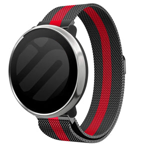 Oppo Watch X3 Milanese Strap (Black/Red)