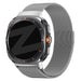 Bandz Samsung Galaxy Watch Ultra Milanese Loop Strap (Silver)