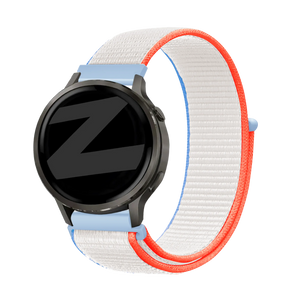 Bandz Garmin Vivomove 3s Nylon Loop Strap (Milk White)