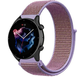 Nylon Strap, on a watch, 3/4 front view