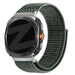 Bandz Samsung Galaxy Watch Ultra Nylon Loop Strap (Greygreen)