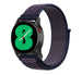 Samsung Galaxy Watch 4 40mm Nylon Strap (Purple/Blue)