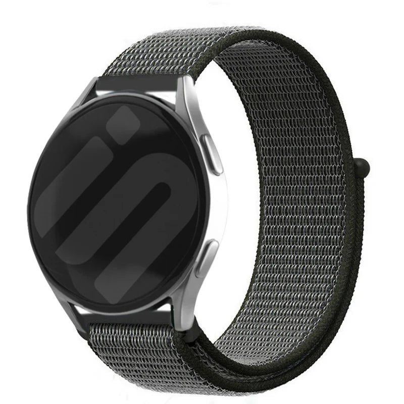 Polar Ignite 3 Nylon Strap (Green/Grey)