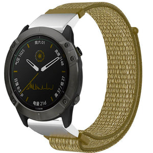 Garmin Fenix 7x Nylon Strap (Olive Green)
