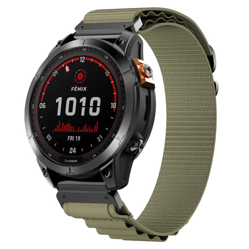 Garmin Descent MK1 Alpine Strap (Olive Green)