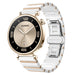 Huawei Watch 5 - 42mm One Bead Ceramic Strap (White/Rosegold)