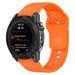 Garmin Fenix 7 Outdoor Silicone Strap (Orange)