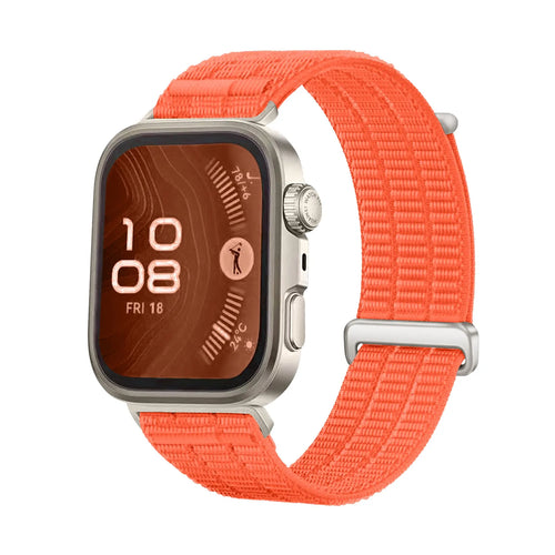 Huawei Watch Fit 4 Pro Nylon Air Strap (Orange)
