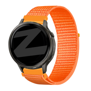 Bandz Garmin Forerunner 570 - 47mm Nylon Loop Strap (Orange)