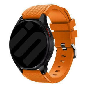 Amazfit Bip U (Pro) Twill Silicone Strap (Orange)
