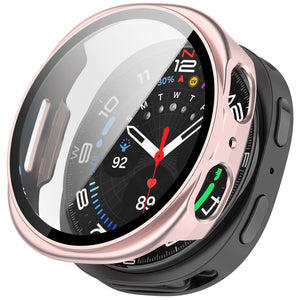 Samsung Galaxy Watch 8 - 44mm / 9 - 44mm Hard Case with Glass (Pink)