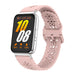 Samsung Galaxy Fit 3 Silicone Strap with Pattern (Pink)