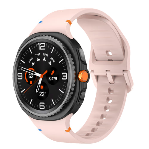 Samsung Galaxy Watch 8 Classic Silicone Strap (Pink)