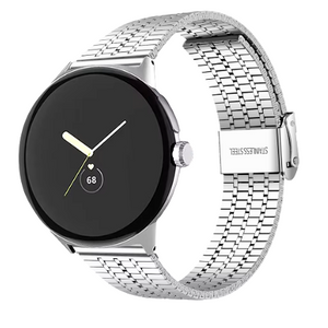 Google Pixel Watch 5 - 45mm Fine Steel Strap (Silver)