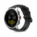 Polar Grit X Silicone/Leather Strap (Black)