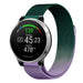 Polar Grit X Milanese Strap (Purple/Green)