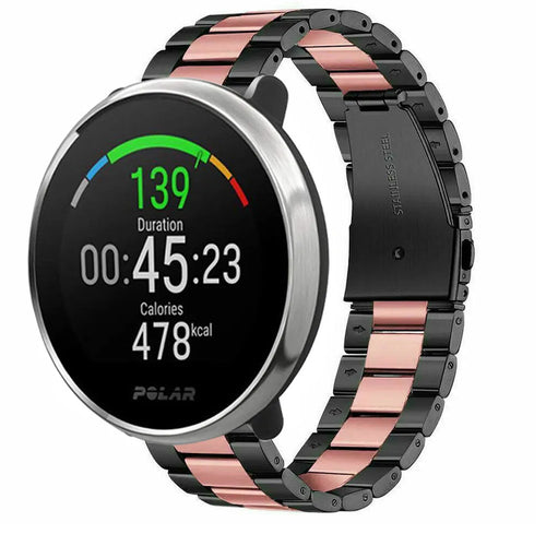 polar-ignite-stalen-band-zwart-roze