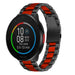 Polar Pacer Steel Strap (Black/Red)