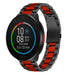 Polar Pacer Steel Strap (Black/Red)