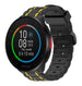 Polar Pacer Silicone Strap Tough (Black/Yellow)