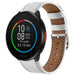 Polar Pacer Leather Strap (White)