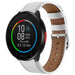 Polar Pacer Leather Strap (White)