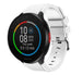 Polar Pacer Silicone Strap with Buckle (White)