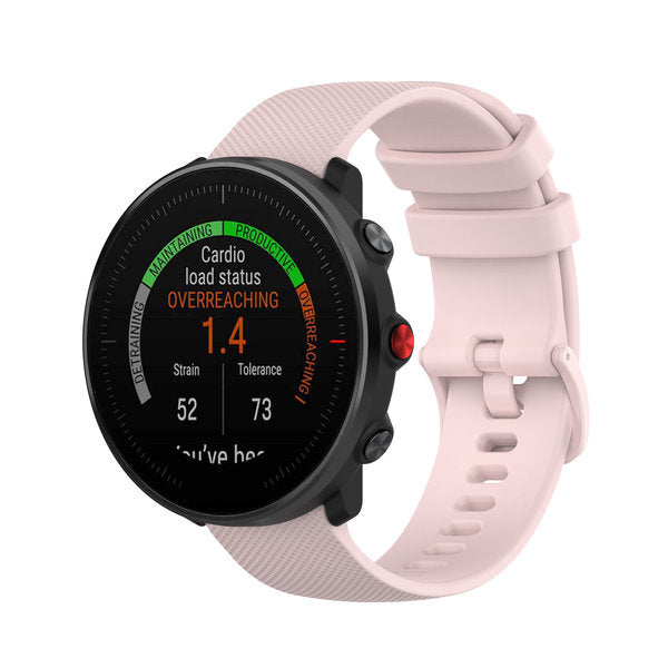 Polar Vantage V3 Premium Silicone Strap (Pink)