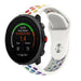Polar Vantage M Sport Strap (White/Multicoloured)