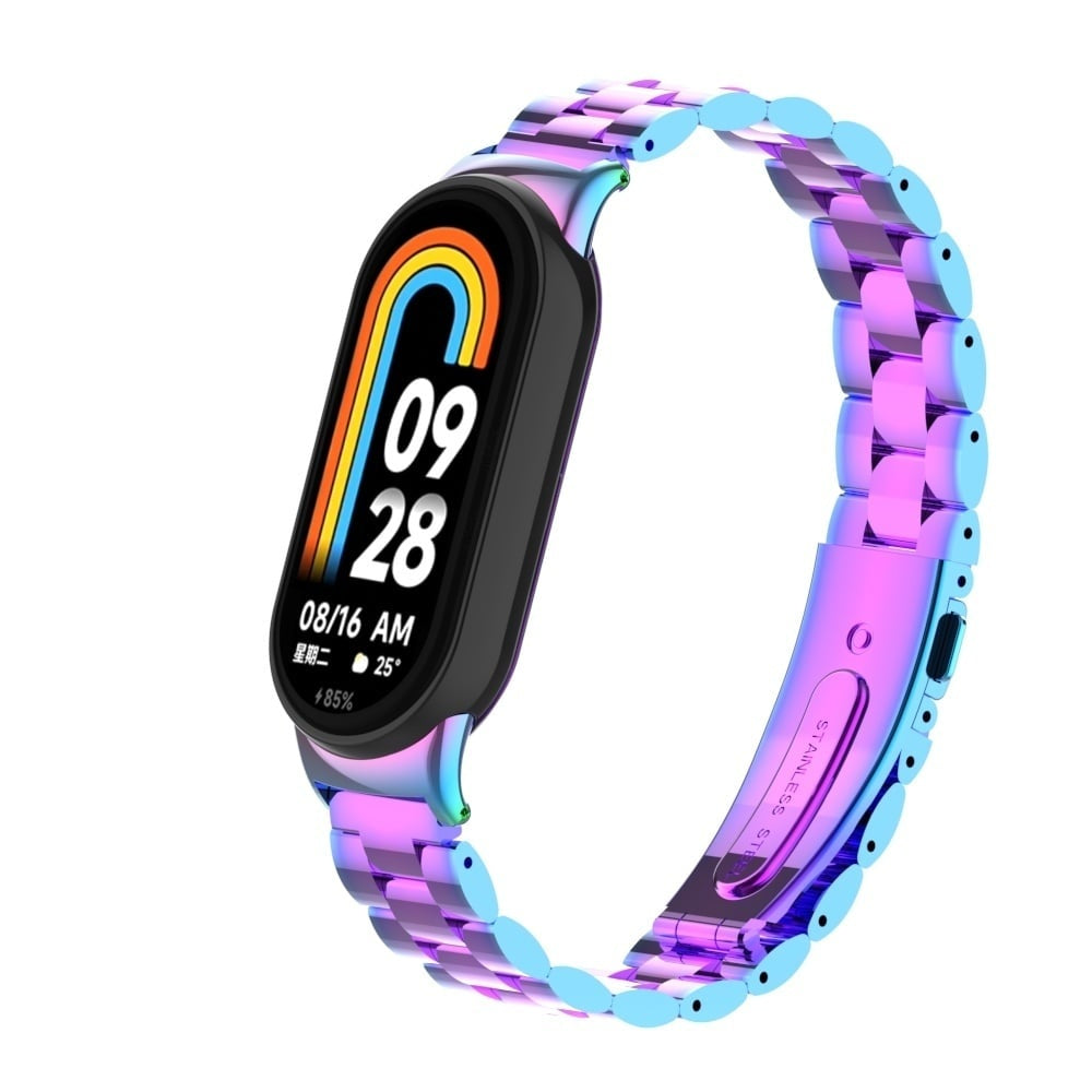 Steel Strap, on a watch, 3/4 front view
