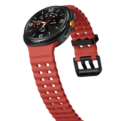 Samsung Galaxy Watch 8 - 40mm Ocean Strap (Red)