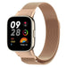 Redmi Watch 3 Milanese Strap (Rose Gold)