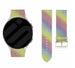Samsung Galaxy Watch FE Leather Strap With Glitters (Rainbow)