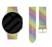 Samsung Galaxy Watch FE Leather Strap With Glitters (Rainbow)