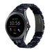 Fossil Gen 5e 44mm Resin Strap (Black/White)