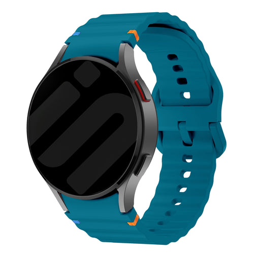 Samsung Galaxy Watch 4 Classic 42mm Wave Strap (Greenblue)