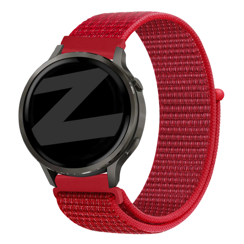 Bandz Garmin Forerunner 170 Nylon Loop Strap (Red)