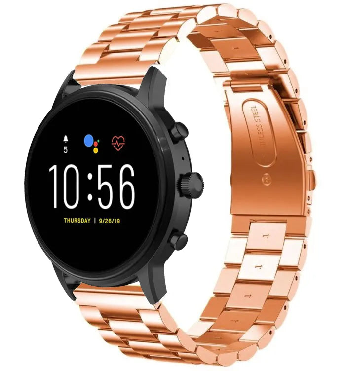 Fossil Gen 4 Explorist (HR) Steel Strap (Rose Gold)