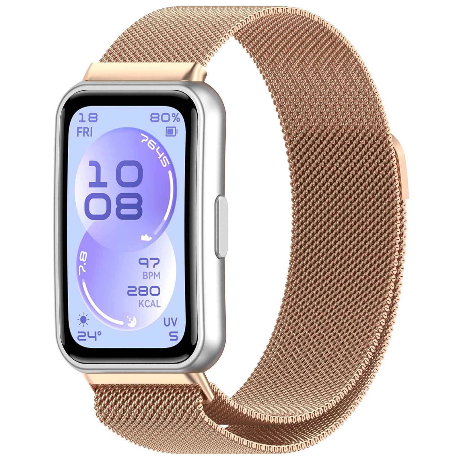 Huawei Band 11 Milanese Strap (Rose Gold)