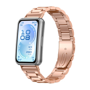 Huawei Band 11 Steel Strap (Rose Gold)