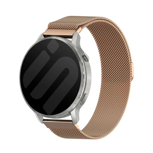 Garmin Forerunner 170 Milanese Strap (Rose Gold)