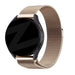 Bandz Pebble Round 2 - 20mm Milanese Loop Strap (Rose Gold)