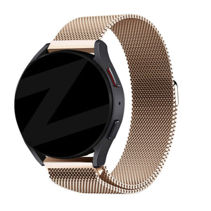 Bandz Garmin Vivomove Trend Milanese Loop Strap (Rose Gold)