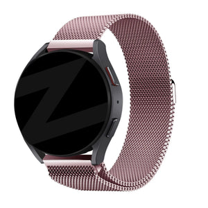 Bandz Oozoo Smartwatch 20mm Milanese Loop Strap (Pink)