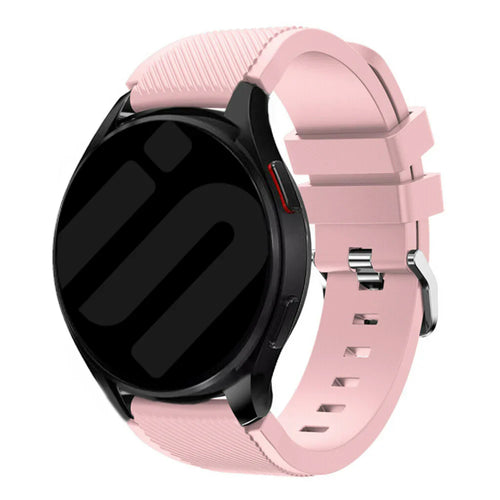 Withings ScanWatch Nova Twill Silicone Strap (Pink)