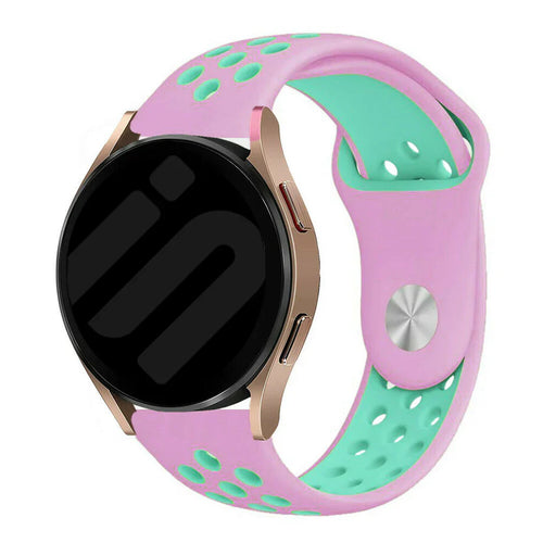 Withings ScanWatch Nova Sport Strap (Pink/Aqua)